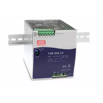 MEAN WELL TDR-960-24 fonte de alimentação para calha DIN, 24 V DC, 40 A, 960 W