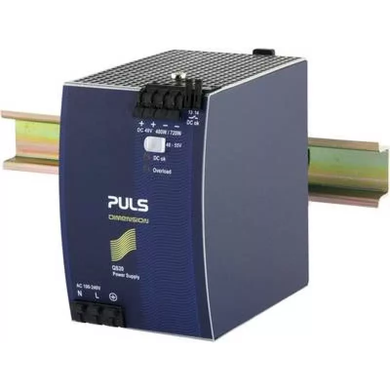 PULS DIMENSION Q-Series QS20.481 - fonte de alimentação (montagem em calha DIN possível), 480 W, 48 V