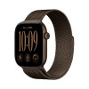 Apple Watch Series 12 GPS + Cellular 46mm caixa de alumínio Dark Bronze com bracelete Milanese Loop Dark Bronze - M/L