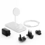 Twelve South HiRise 3 Deluxe carregador sem fios 3-em-1, 15 W, branco