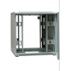 Armário de rack de chão EmiterNet Top 16U, portas de chapa/vidro, 800 x 800 x 820 mm (EM/SH05D-8816-SH0)