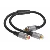 Adaptador de áudio celexon RCA para 2x M/F, Professional Line