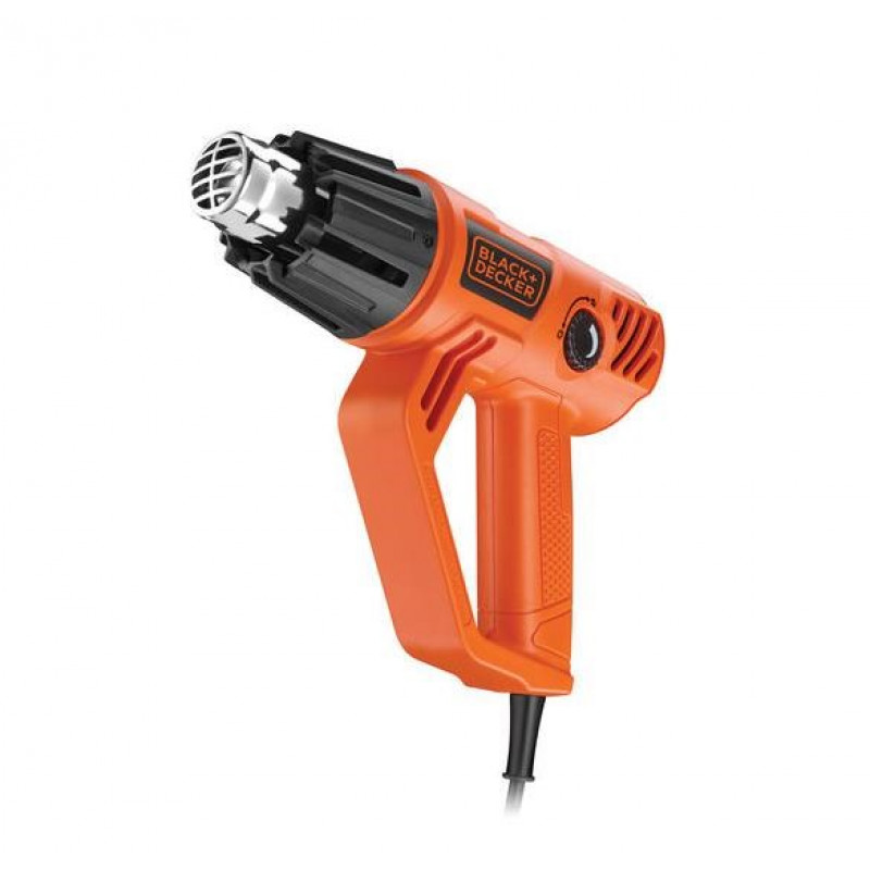 Pistola de ar quente Black+Decker KX2001K, 2000 W, 50–450 °C / 90–600 °C