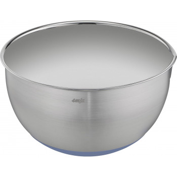 Emsa taça de mistura Prep & Bake em aço inoxidável, com base antiderrapante