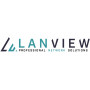 Lanview RDGL42U88BL porta frontal de vidro com fecho para armário rack