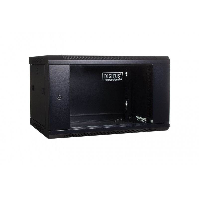 Armário de parede Digitus DN-WU19 04U/450/B 4U, preto