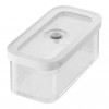 Recipientes retangulares ZWILLING 1026082 para alimentos, 5,4 l, transparente/branco, 5 unid.