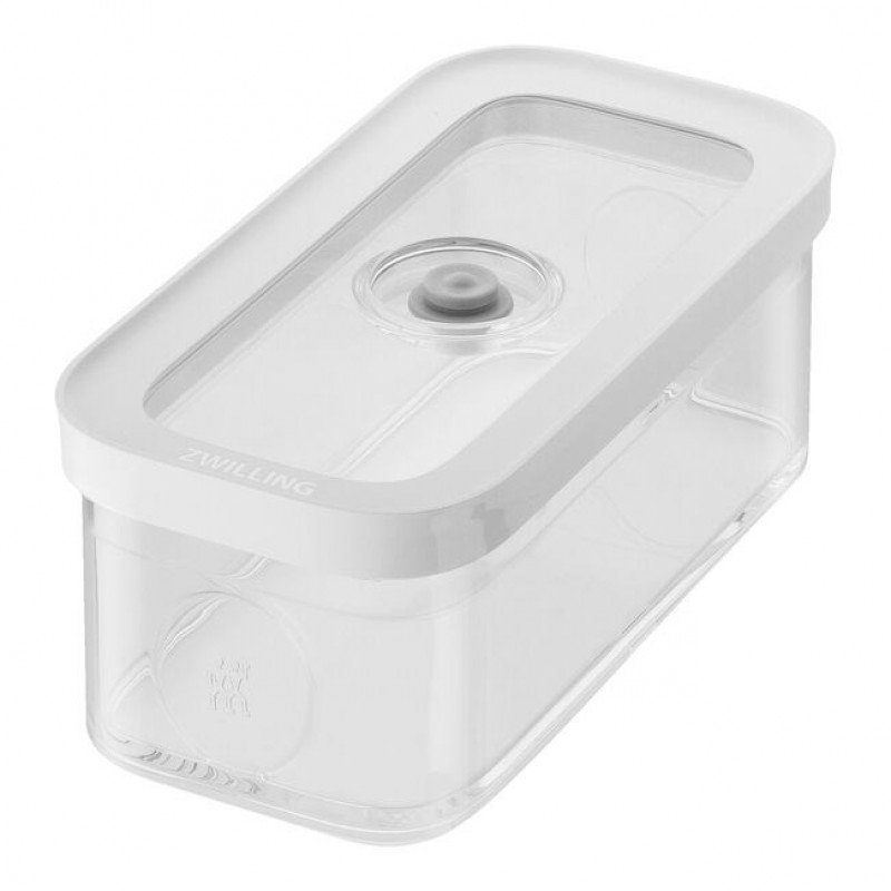 Recipientes retangulares ZWILLING 1026082 para alimentos, 5,4 l, transparente/branco, 5 unid.