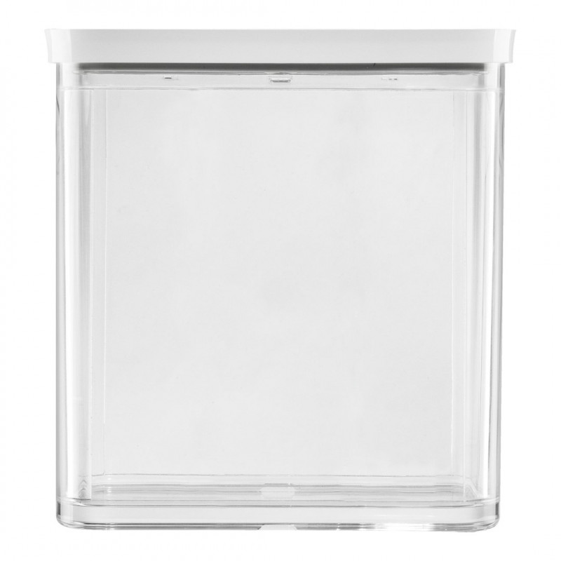 Recipientes retangulares ZWILLING 1026082 para alimentos, 5,4 l, transparente/branco, 5 unid.