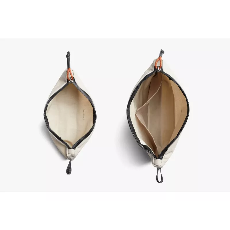 Bellroy Lite Pouch Duo, conjunto de 2 organizadores de viagem (18 x 27 x 1,5 cm, 8 x 23 x 6 cm), Ash