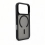 Capa MagSafe 2 em 1 Evelatus Silver-Shield Skin Feel para Apple iPhone 18 Pro, preto
