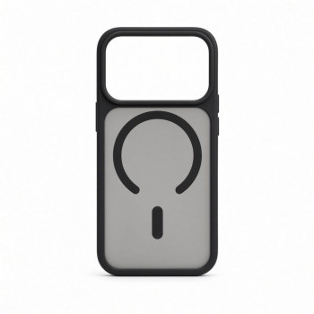 Capa MagSafe 2 em 1 Evelatus Silver-Shield Skin Feel para Apple iPhone 18 Pro, preto