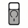 Capa MagSafe 2 em 1 Evelatus Silver-Shield Skin Feel para Apple iPhone 18 Pro, preto
