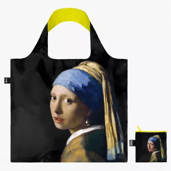 Saco LOQI Johannes Vermeer – Rapariga com Brinco de Pérola Neon