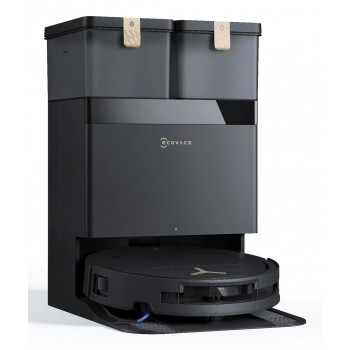 Aspirador robô Ecovacs Deebot T50 Pro Omni Gen3, preto