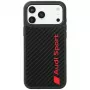 Capa MagSafe Audi R8 Carbon Fiber para iPhone 18 Pro Max / 17 Pro Max, preta