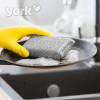 Esponja YORK para superfícies de teflon em caixa metálica 12,5x8x2,7cm