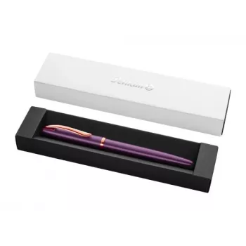 Pelikan caneta de gel Jazz Noble Elegance, violeta, com tampa de encaixe, corpo e parte inferior lacados