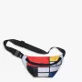 Pochete LOQI Piet Mondrian – Composition with Red, Yellow, Blue and Black