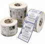 Zebra Z-Perform 1000D etiquetas de papel autoadesivas permanentes, 50,8 x 12,7 mm, 4650 etiquetas, 1 rolo (880175-012D)