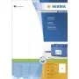 HERMA etiquetas permanentes Premium, branco, 70 x 297 mm, 300 etiquetas (100 folhas x 3) (4657)