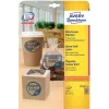 Avery Zweckform L7110-25 etiquetas, adesão permanente, castanho natural, 62 x 42 mm, 450 unid. (25 folhas x 18)