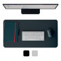 Leitz tapete de secretária, 700 x 360 mm, couro reciclado, liso, cinzento-escuro (5385-00-89)