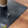 Leitz tapete de secretária, 700 x 360 mm, couro reciclado, liso, cinzento-escuro (5385-00-89)