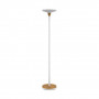 UNiLUX candeeiro de pé 44,6 W branco/bambu