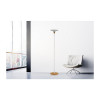 UNiLUX candeeiro de pé 44,6 W branco/bambu