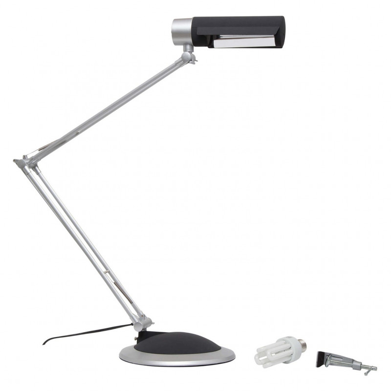 MAUL MAULoffice candeeiro de secretária LED, 9,5 W, prateado