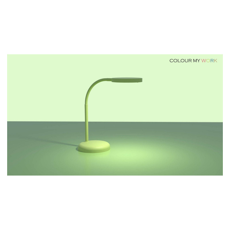 MAUL candeeiro de secretária LED, 5 W, verde