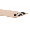 MAUL MAULbasic prancheta DIN A5 vertical, fibra dura, mola metálica, abertura de fixação 8 mm, cantos arredondados
