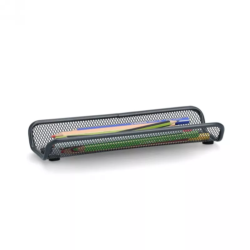 Porta-canetas Zeller Meshline 25,0 x 9,2 x 3,5 cm antracite