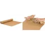 Papel de embrulho em rolo RAADHUIS, 750 mm x 250 m, papel kraft castanho, 70 g/m², castanho listado