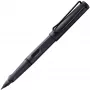 Caneta de tinta permanente com cartuchos LAMY safari, steel black, pena M (1238794)