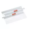 Película protetora de livros herlitz, 400 mm x 5 m, PP, transparente não autoadesiva