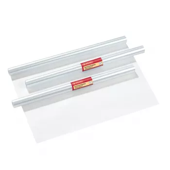 Película protetora de livros herlitz, 400 mm x 5 m, PP, transparente não autoadesiva