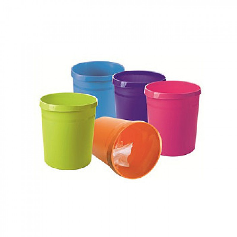 Balde de resíduos HAN Grip 18 l, laranja