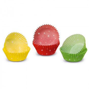 Forminhas de papel para muffins Guardini 100 Easy Bake Ø 4,3 x 2,3 cm