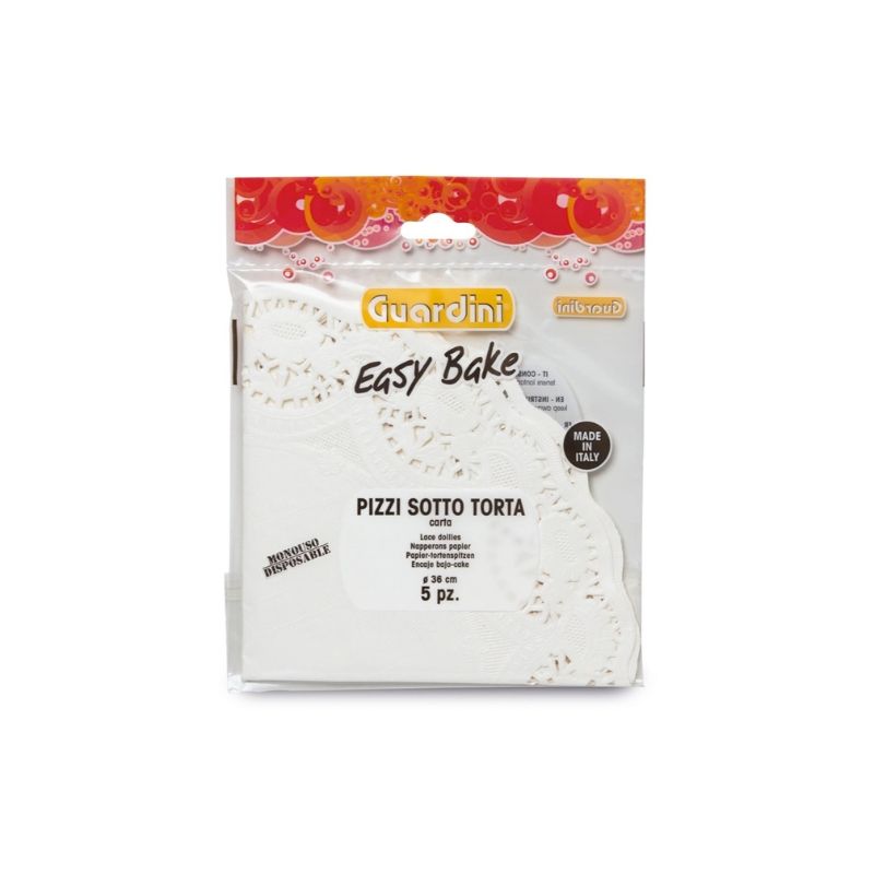 Guardanapos decorativos de papel Guardini Easy Bake Ø 36 cm, 5 unid.
