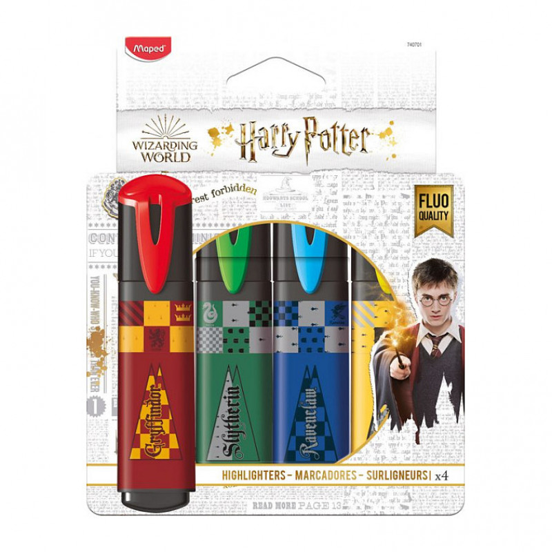 Marcadores Maped Harry Potter, multicolor