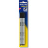 Caneta fineliner Pelikan 96, preto, ponta revestida a metal, tinta indelével resistente à luz