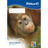 Bloco de desenho Pelikan C4/10 A4, 100 g/m², 10 folhas, sem cloro, branco