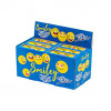 Borracha WEDO SMILEY, amarela, 3 designs numa caixa