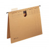 Arquivo suspenso Leitz Alpha 1989-00-00 A4, cartão kraft 250 g, castanho natural, 25 unid.