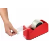 sax design dispensador de fita de mesa, vermelho/branco