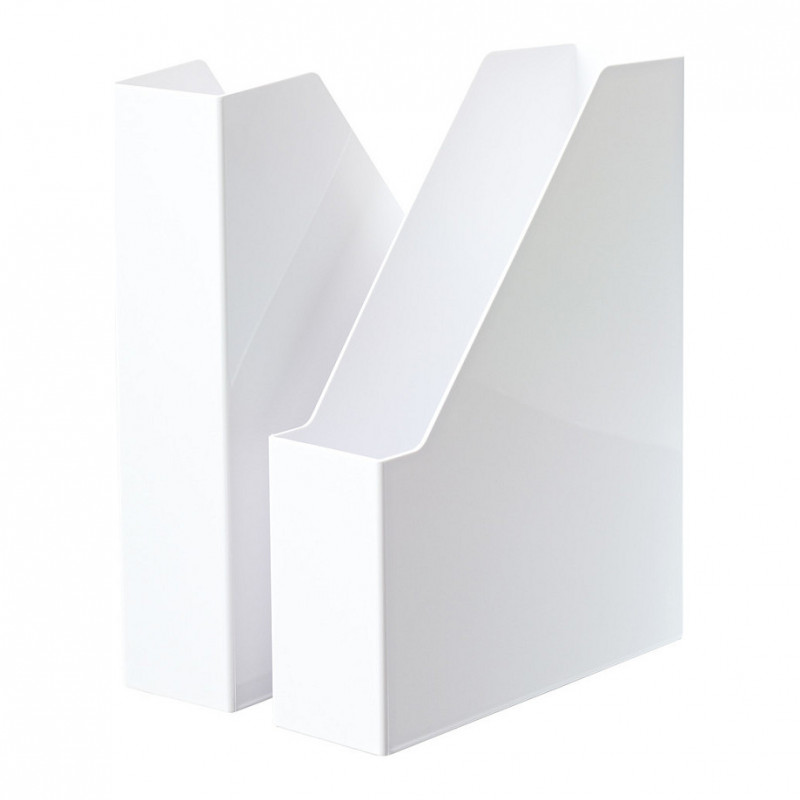 HAN porta-revistas i-Line 16501-12 branco plástico, DIN C4
