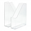 HAN porta-revistas i-Line 16501-23D cristalino plástico, DIN A4