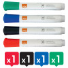 nobo conjunto de 6 marcadores para quadro branco Starter multicolor